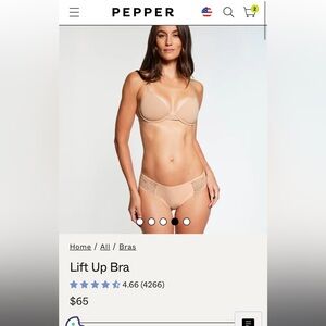 PEPPER 34A Lift Up Bra